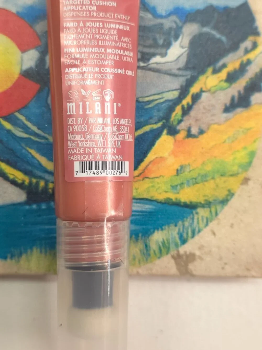 SEALED Milani Cheek Kiss Liquid Blush + Glow - 110 Luminoso